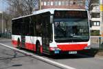 hamburg Der 2010 gebaute Citaro(Facelift) der HHA mit der Nummer 1003 am 14.April 2010 auf der Linie 24 nach Bf.Rahlstedt in S Poppenb�ttel.