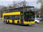 berlin MAN Lion's City DD (Doppelstock) auf der Linie 249 nach Grunewald Roseneck am S+U Bahnhof Zoologischer Garten.