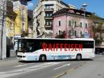 Tessin FART - Mercedes Integro Nr.19  TI 168719 unterwegs in Locarno am 05.04.2010