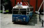 luzern Aus dem Archiv: VBL Luzern Nr. 242 FBW/Schindler Trolleybus am 13. Juli 1999 Luzern, Verkehrshaus