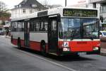 hamburg Wagen 8222 ein MB O405N, der fr�her mal f�r Marquardt fuhr und und seit 2001 bei der SBG ist.