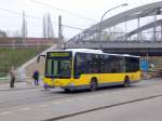 berlin Mercedes-Benz O 530 II (Citaro Facelift) auf der Linie 250 nach Niedersch�nhausen Buchholzer Stra�e am S+U Bahnhof Pankow.