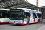 recklinghausen Vestische 2151 (RE VS 2151) mit Werbung f�r die Volksbank.
24.3.2010