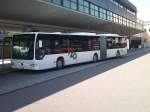 VZO-Mercedes Citaro NR.119 * Weiss * am Uster,Bahnhof am 21.4.10 ...