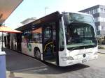 VZO-Mercedes Citaro NR.119 * Weiss * am St�fa,Bahnhof am 22.4.10 ...