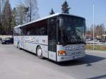 SETRA-S315H dreht im Kreisverkehr in Ried i.I. eine Runde;100417  ...