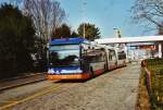 Van Hool AGG 300 TPG Gen�ve Nr. 103/GE 960'078 Van Hool am 13. M�rz 2010 Gen�ve, Palexpo