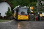 Tessin Anfang 2006 einer der ersten solchen Wagen bei der Post: TI 309'984, ein Cacciamali TCI840 von PU Starnini Tenero, bei der Endstation Medoscio. 06.05.2010