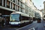 genf TPG Gen�ve Nr. 761 Hess/Hess Gelenktrolleybus am 13. M�rz 2010 Gen�ve, Bel-Air