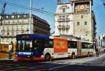NAW Trolleybus TPG Gen�ve Nr. 706 NAW/Hess Gelenktrolleybus am 13. M�rz 2010 Gen�ve, Bel-Air