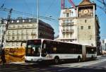 genf TPG Gen�ve Nr. 147/GE 960'531 Mercedes Citaro am 13. M�rz 2010 Gen�ve, Bel-Air