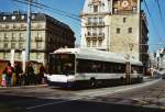 genf TPG Gen�ve Nr. 745 Hess/Hess Gelenktrolleybus am 13. M�rz 2010 Gen�ve, Bel-Air