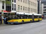 berlin Solaris Urbino auf der Linie 136 nach S-Bahnhof Hennigsdorf an der Haltestelle Spandau Metzer Platz.