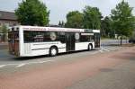 MAN Standardlinienbus 1. Generation Dieses Foto zeigt einen �lteren MAN Stadtbus der Firma Brings Reisen aus Willich, der f�r den BVR unterwegs ist. Hier ist er gerade auf Dienstfahrt am S-Bahnhaltepunkt B�ttgen angekommen. Sonntag 9.5.2010