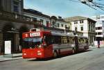 winterthur SW Winterthur Nr. 160 Mercedes O 405GTZ Gelenktrolleybus am 17. M�rz 2010 Winterthur, Bahnhof