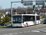 Postauto Postauto - Mercedes Citaro  AG 407400 unterwegs in Bremgarten/AG am 22.04.2010