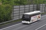 Neoplan Skyliner Neoplan Skyliner,auf der A2 bei Lehrte/Nidersachen am 13.05.2010.