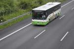 mercedes-benz-o-550-integro Mercedes Integro 0 550 von 'Autobus Sachsen', auf der A2 bei Lehrte/Nidersachen am 13.05.2010
