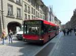 bern Bern mobil - NAW Trolleybus Nr.13 unterwegs auf der Linie 12 in der Altstadt von Bern am 24.04.2010