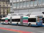 hess-bggt-n2c-lightram3 Hess Trolleybus (LighTram3)mit der Betriebsnummer 232 am Bahnhof Luzern. Die Aufnahme stammt vom 04.05.2010.