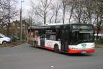 Solaris Urbino HCR 29 (HER CR 29) macht werbung f�r den Containerdienst M�ntefering Gockeln.
Aufgenommen am HBF Wanne Eickel.
5.4.2010