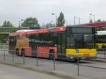berlin MAN Niederflurbus 2. Generation auf der Linie 191 nach S+U Bahnhof Wuhletal am S-Bahnhof Marzahn.