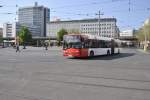 Solaris Urbino Solaris Urbino G (Wagen Nr 4568) f�hrt am 23.05.2010 den Bremer HBF an.