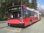 bernmobil-svb-bern Swisstrolley 3 an in der Wendeschlaufe G�terbahnhof. 21.4.2010