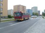 swinemunde-swinoujscie Jelcz-Stadtbus in Świnoujście (Swinem�nde) als Wagen der Linie 4.