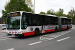 hamburg 7818 ein Gelenkbus vom Typ Citaro(Facelift)G am 14.Mai 2010 auf der Linie 7 in Barmbek 