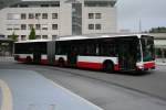 hamburg 7911 ein Gelenkbus vom Typ Citaro(Facelift)G am 22.Mai 2010 auf der Busanlage Poppneb�ttel. Er hatte als Zielbeschriftung 'Betriebshof Hummelsb�ttel' dranstehen und war vermutlich als B-Wagen im Einsatz.