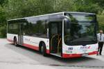 Der MAN Lions City der RMVB und der Nummer 18 ...