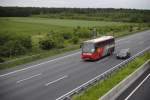 Grosraum Niedersachsen Unbekannter Bus, am 01.06.2010 �uf der A2, bei Lehrte