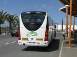 Scania Irizar 29.05.09,SCANIA-Irizar von Arrecife Bus am Busbahnhof von Arrecife auf Lanzarote/Kanaren.