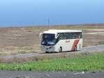 Irisbus EuroRider 27.05.10,IVECO-Irisbus EuroRider in Richtung Mirador del Rio auf Lanzarote/Kanaren. 