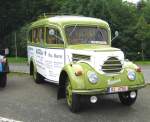 Ein Garant K30 Bus war bei der Oldtimerschau in Johnsdorf ...