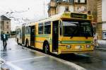 neuchatel Aus dem Archiv: TN Neuch�tel Nr. 166 FBW/Hess Gelenktrolleybus am 6. Juli 1999 Neuch�tel, Place Pury