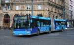 mainzer-verkehrgesellschaft-mvg MVG 709 (MZ SW 709) macht Werbung f�r die Allgemeine Zeitung.
Aufgenommen am HBF Mainz.
10.4.2010