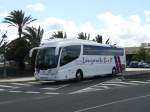 Scania Irizar 27.05.10,SCANIA Irizar an der Costa Teguise auf Lanzarote.