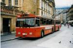 neuchatel Aus dem Archiv: TN Neuch�tel Nr. 159 FBW/Hess Gelenktrolleybus am 10. Juli 1999 Neuch�tel, Place Pury