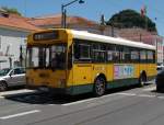 Stadtbusse Ein alter MAN-Linienbus in Lissabon/Portugal am 17.05.2010 gesehen und sofort abgelichtet.