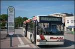 Neoplan N 40-Serie F�r den PNVG-SFT ist die Fa. Haubold auf der Linie 172 nach Egeln ZOB in Sta�furt unterwegs (ASL HH 430, gesehen Sta�furt Bahnhof 05.06.2010)