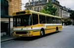 Volvo B10M Aus dem Archiv: TN Neuch�tel Nr. 218/NE 21'218 Volvo/Hess am 10. Juli 1999 Neuch�tel, Place Pury