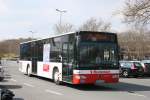 mercedes-benz-o-530-ii-citaro-facelift VGBreitenbach 1560 (HAM B 1040) macht Werbung f�r die Intermodelbau.
Aufgenommen vor der Messe Dortmund.
14.4.2010