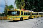 neuchatel Aus dem Archiv: TN Neuch�tel Nr. 172 FBW/Hess Gelenktrolleybus am 8. August 1999 Neuch�tel, D�p�t