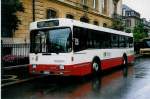 Volvo B10R-55 Aus dem Archiv: VR La Chaux-de-Fonds Nr. 76/NE 43'190 Volvo/Lauber am 6. Juli 1999 Neuch�tel, Place Pury