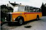 Saurer Aus dem Archiv: Zwahlen, Cornaux NE 6569 Saurer/Lauber am 6. Juli 1999 in Cornaux