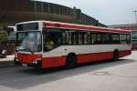 hamburg Der ex Hochbahn 1306 der nun bei Becker Reisen ein neues Zuhause gefunden hat am 9.Juni 2010 am Bf.Harburg