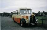 Berner Oberland Aus dem Archiv: Imfeld, Sachseln OW 10'065 Saurer/T�scher (ex L�tscher, Neuheim) am 18. August 1998 Lerchenfeld, Waldeck