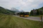 Postauto PU Abderhalden, Wildhaus, SG 332'303 (MB Citaro Facelift �, 2010) am 6.6.2010 unterwegs zwischen Alt St. Johann und Starkenbach.
